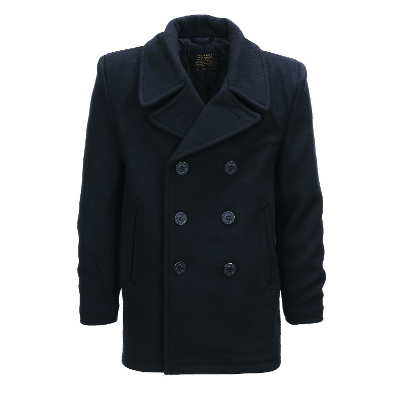 ジャケット・アウター 438 FOSTEX GARMENTS USN. PEA COAT NAVY Deck jacket