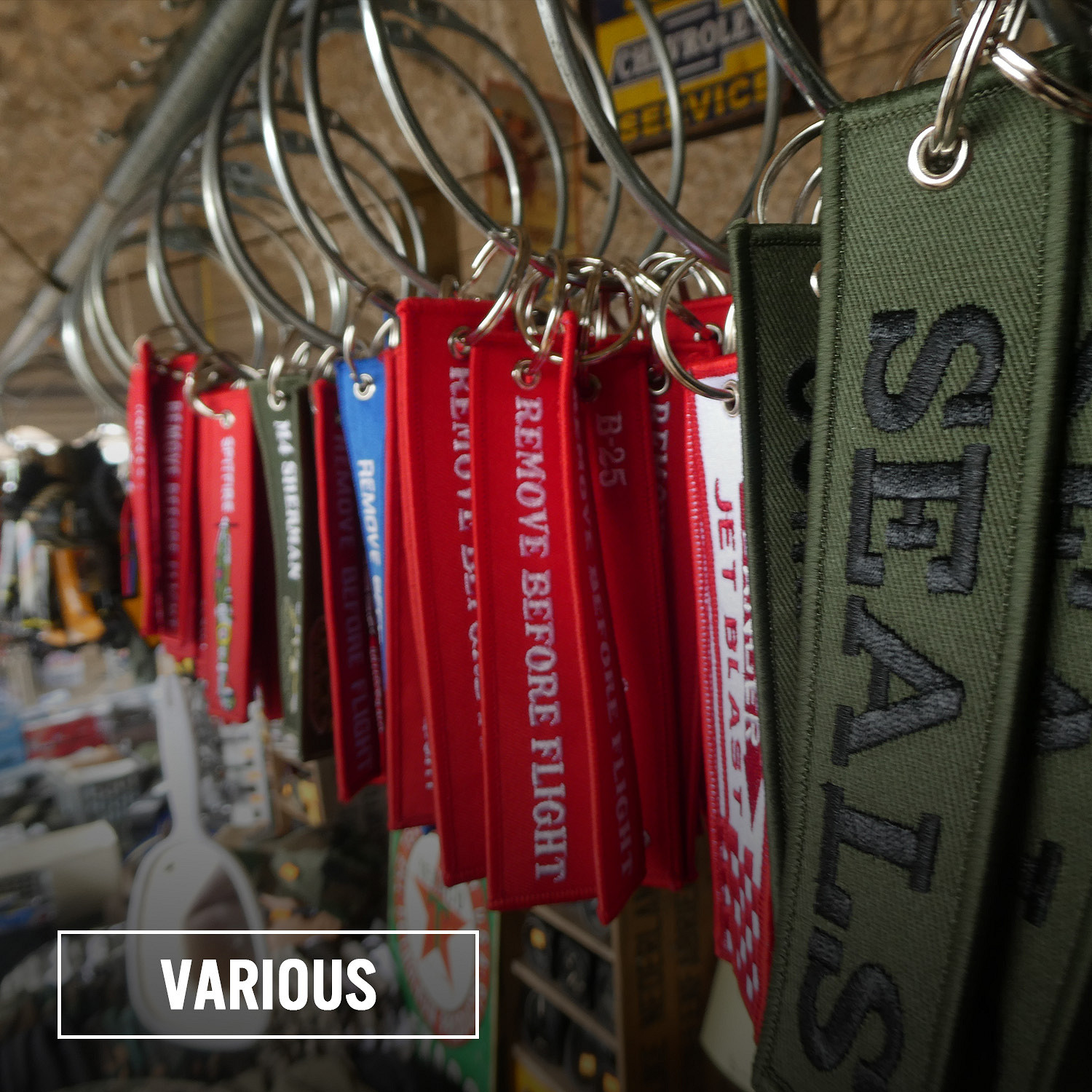 Keychains / Flags / Ammo Boxes | Wholesale Van Os Imports